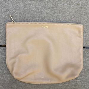 Tan Leather Cuyana Hand Bag